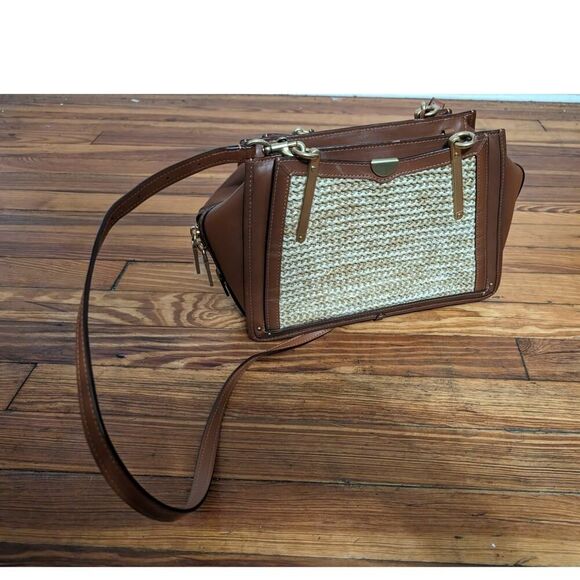 Coach Dreamer Brown Leather Satchel purse in excellent condition. - Picture 8 of 13